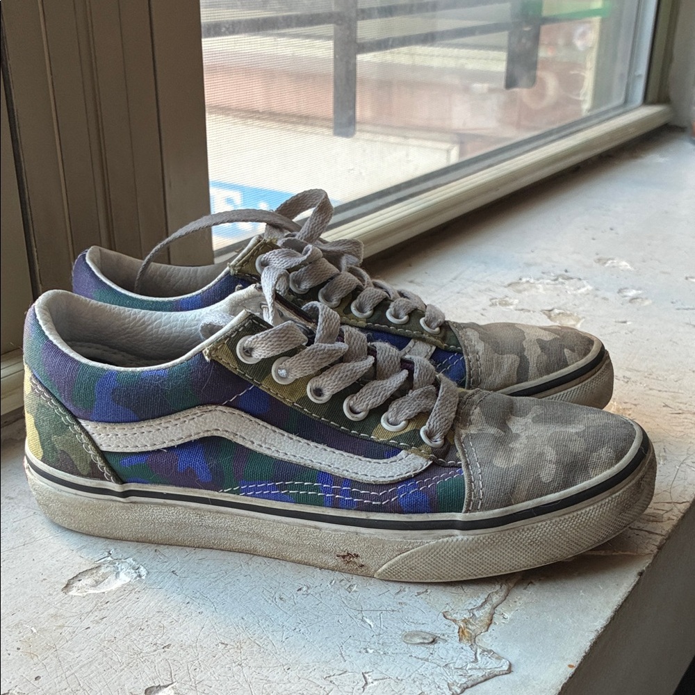 Camo Vans for Kids